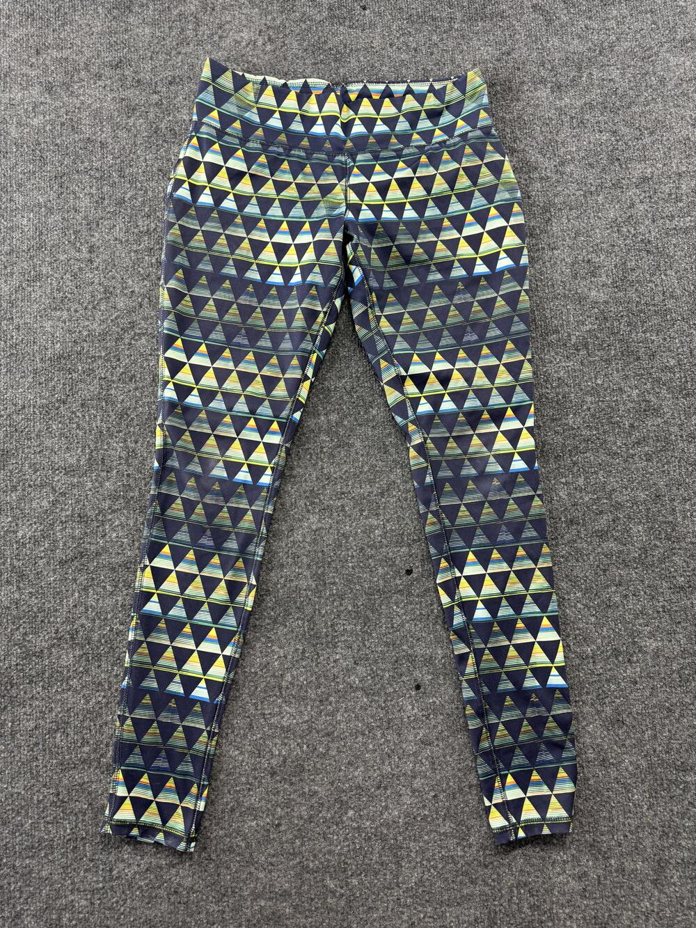 Mossimo Supply Co Leggings Womens Medium Multicolor Geo Stretch Ankle Yoga Pants